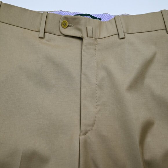 NEW $315 Antas Foundation Collection Light Tan Golf Active Pants 38x34 - Picture 1 of 5